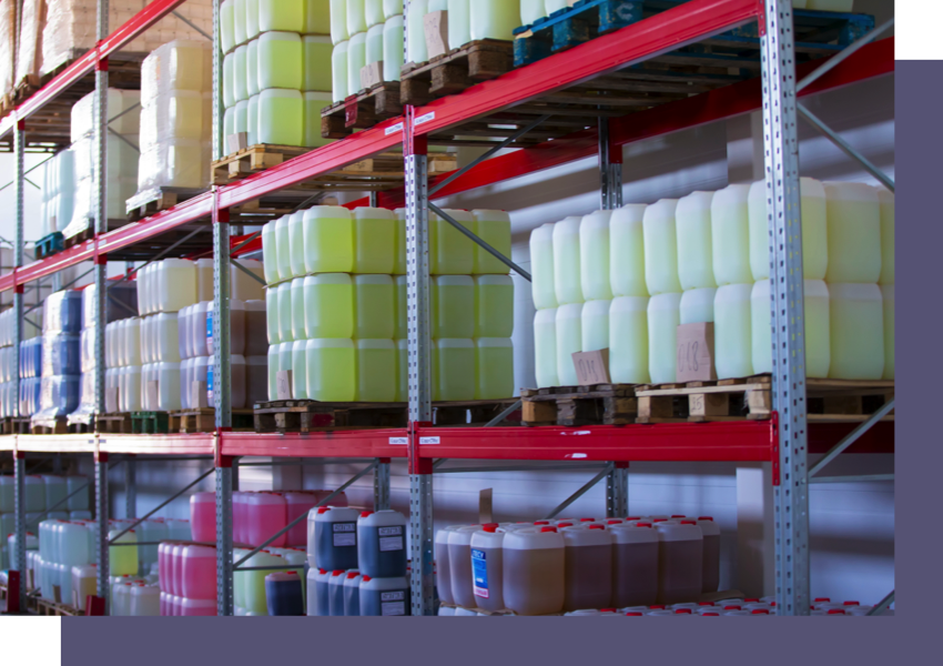 warehoused chemicals