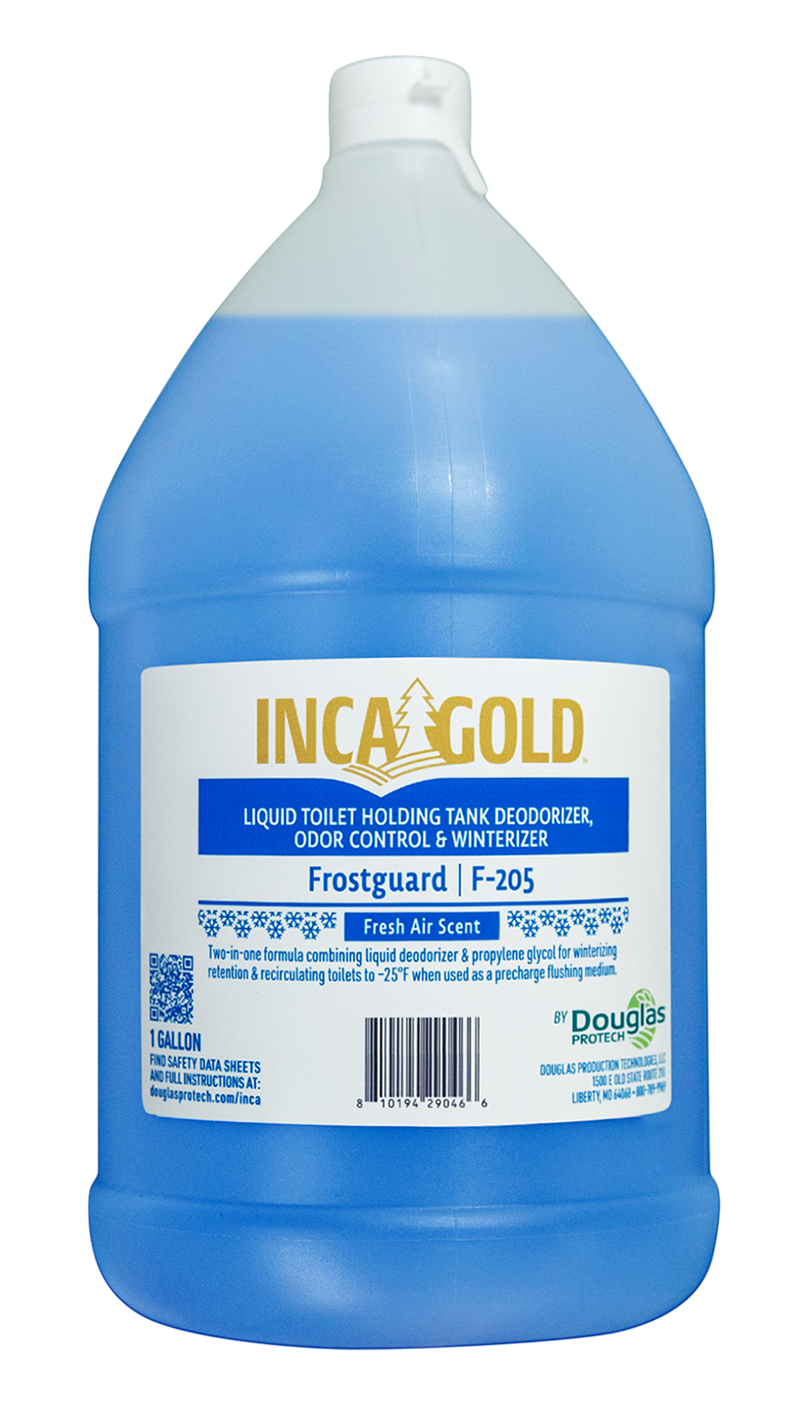 Inca Gold F-205 Toilet Holding Tank Deodorizer, Winterizer  & Odor Control